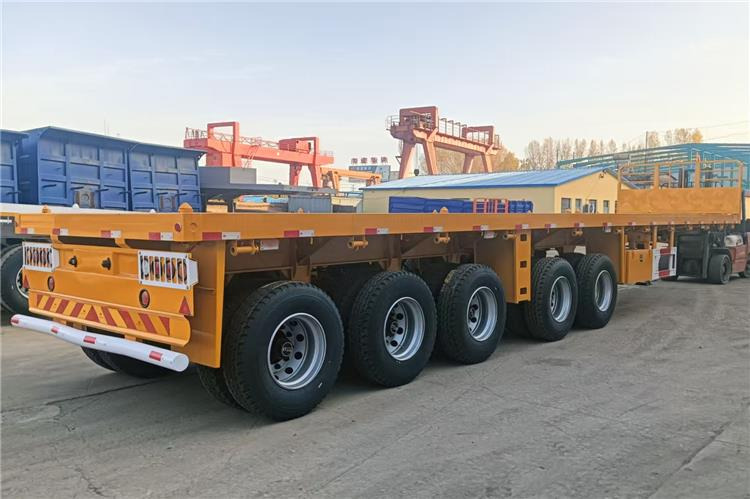 TITAN 4 Axle 13M Flatbed Trailer Price for Sale In Zimbabwe - סמיטריילר צד נופל/ שטוח: תמונה 3 TITAN 4 Axle 13M Flatbed Trailer Price for Sale In Zimbabwe - סמיטריילר צד נופל/ שטוח: תמונה 3