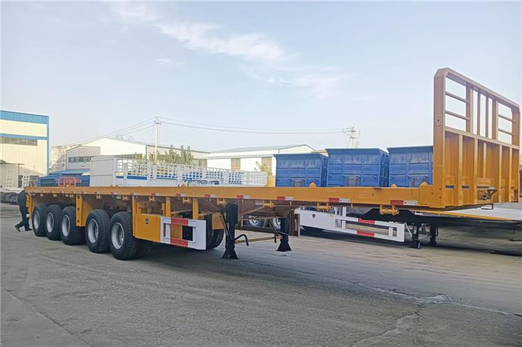 TITAN 4 Axle 13M Flatbed Trailer Price for Sale In Zimbabwe - סמיטריילר צד נופל/ שטוח: תמונה 1 TITAN 4 Axle 13M Flatbed Trailer Price for Sale In Zimbabwe - סמיטריילר צד נופל/ שטוח: תמונה 1