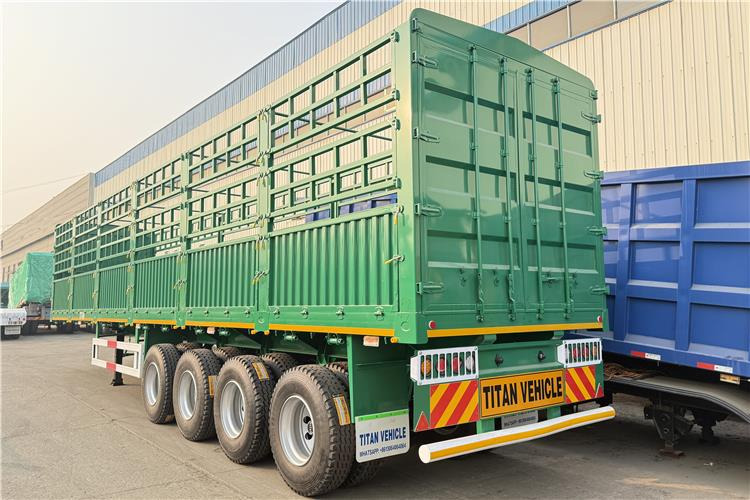 TITAN 4 Axle 80 Ton Livestock Semi Trailer for Sale In Sudan - סמיטריילר להובלת בעלי חיים: תמונה 2 TITAN 4 Axle 80 Ton Livestock Semi Trailer for Sale In Sudan - סמיטריילר להובלת בעלי חיים: תמונה 2