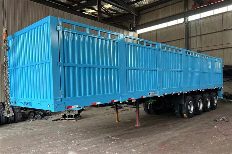 TITAN 4 Axle Fence Semi Truck Trailer for Sale price In Rwanda - סמיטריילר להובלת בעלי חיים: תמונה 2 TITAN 4 Axle Fence Semi Truck Trailer for Sale price In Rwanda - סמיטריילר להובלת בעלי חיים: תמונה 2