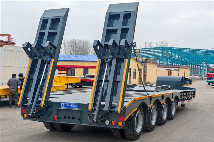 TITAN 4 Axle Low Loader Trailer for Sale In Jamaica - סמיטריילר עם מטען נמוך: תמונה 3 TITAN 4 Axle Low Loader Trailer for Sale In Jamaica - סמיטריילר עם מטען נמוך: תמונה 3