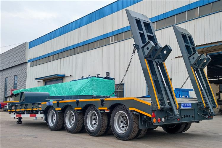TITAN 4 Axle Low Loader Trailer for Sale In Jamaica - סמיטריילר עם מטען נמוך: תמונה 2 TITAN 4 Axle Low Loader Trailer for Sale In Jamaica - סמיטריילר עם מטען נמוך: תמונה 2
