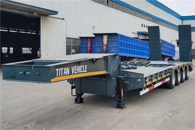 TITAN 4 Axle Low Loader Trailer for Sale In Jamaica - סמיטריילר עם מטען נמוך: תמונה 1 TITAN 4 Axle Low Loader Trailer for Sale In Jamaica - סמיטריילר עם מטען נמוך: תמונה 1