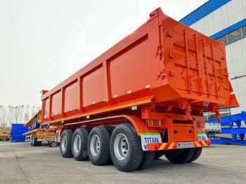 TITAN 4 Axle Semi Trailer Tipper for Sale in Zambia - סמיטריילר עם מזהיר: תמונה 1 TITAN 4 Axle Semi Trailer Tipper for Sale in Zambia - סמיטריילר עם מזהיר: תמונה 1