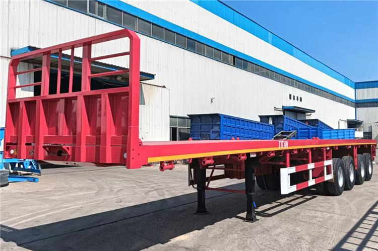TITAN 4 Axle Shipping Container Flatbed Trailer For Sale In Lagos - סמיטריילר מוביל מכולות/ החלפת גוף: תמונה 1 TITAN 4 Axle Shipping Container Flatbed Trailer For Sale In Lagos - סמיטריילר מוביל מכולות/ החלפת גוף: תמונה 1