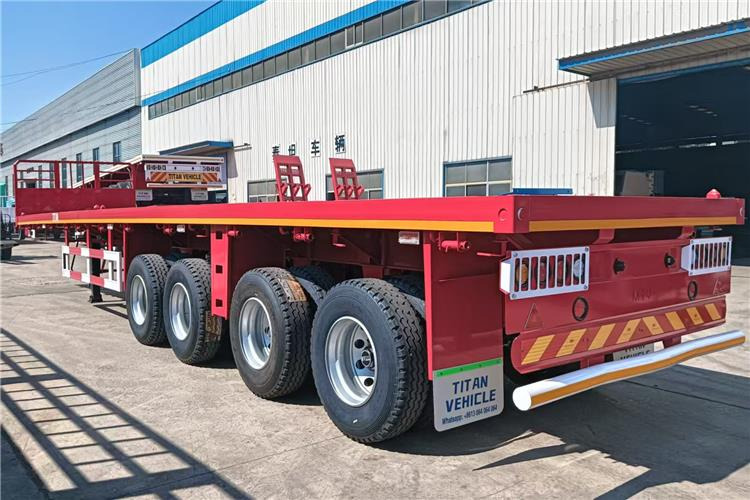 TITAN 4 Axle Shipping Container Flatbed Trailer For Sale In Lagos - סמיטריילר מוביל מכולות/ החלפת גוף: תמונה 3 TITAN 4 Axle Shipping Container Flatbed Trailer For Sale In Lagos - סמיטריילר מוביל מכולות/ החלפת גוף: תמונה 3