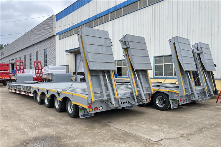 TITAN 4 Line 8 Axle Low Loader Trailer for Sale In Costa Rica - סמיטריילר עם מטען נמוך: תמונה 2 TITAN 4 Line 8 Axle Low Loader Trailer for Sale In Costa Rica - סמיטריילר עם מטען נמוך: תמונה 2