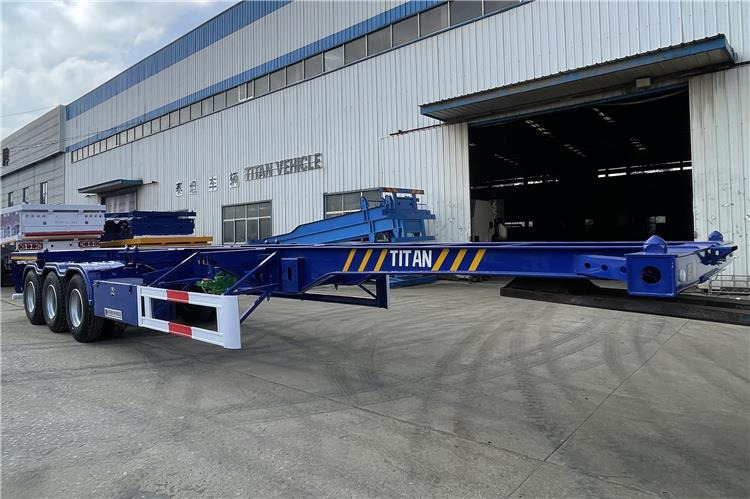 TITAN 40ft Container Chassis Trailer for Sale In Guam - סמיטריילר מוביל מכולות/ החלפת גוף: תמונה 3 TITAN 40ft Container Chassis Trailer for Sale In Guam - סמיטריילר מוביל מכולות/ החלפת גוף: תמונה 3