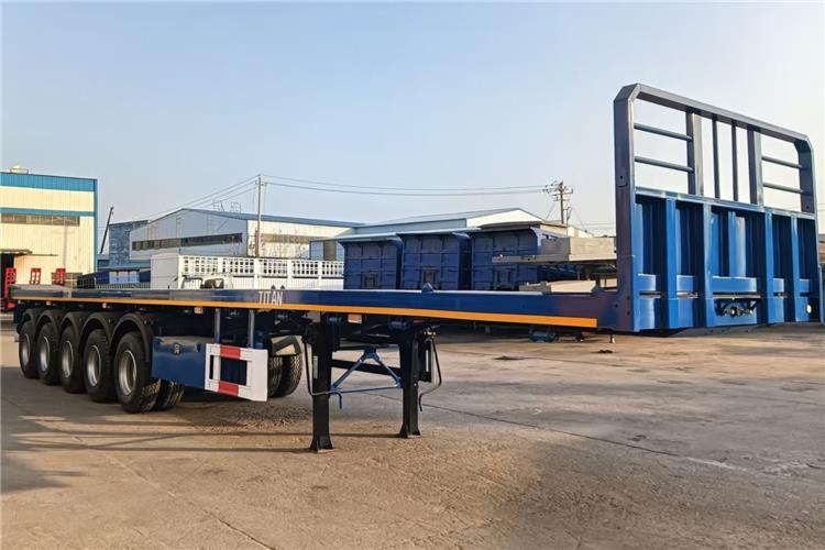 TITAN 5 Axle Flatbed Semi Trailer for Sale In Aruba - סמיטריילר צד נופל/ שטוח: תמונה 1 TITAN 5 Axle Flatbed Semi Trailer for Sale In Aruba - סמיטריילר צד נופל/ שטוח: תמונה 1