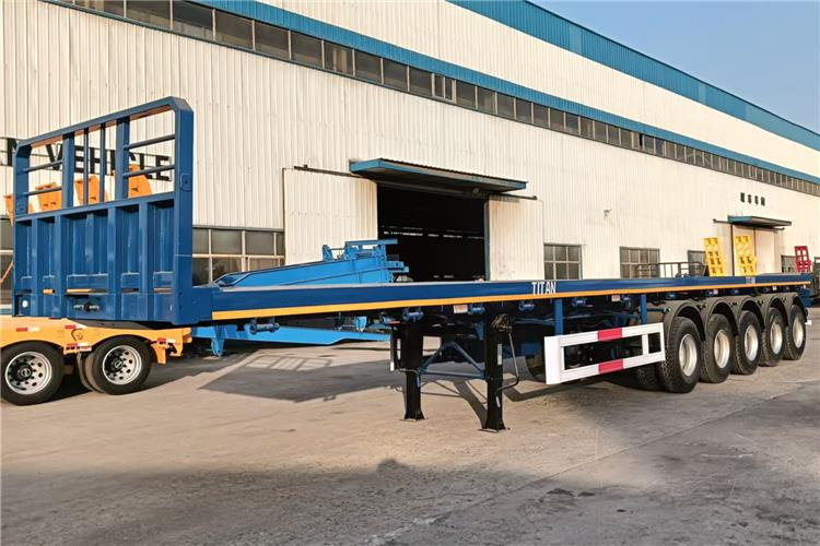 TITAN 5 Axle Flatbed Semi Trailer for Sale In Aruba - סמיטריילר צד נופל/ שטוח: תמונה 3 TITAN 5 Axle Flatbed Semi Trailer for Sale In Aruba - סמיטריילר צד נופל/ שטוח: תמונה 3