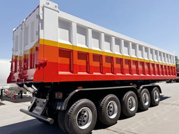 TITAN 5 Axle Tipper Semi Trailer Manufacturers in Congo - סמיטריילר עם מזהיר: תמונה 3 TITAN 5 Axle Tipper Semi Trailer Manufacturers in Congo - סמיטריילר עם מזהיר: תמונה 3