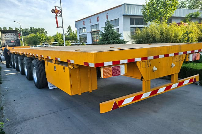 TITAN 6 Axle Extendable Semi Trailer for Sale in Saudi Arabia - סמיטריילר עם מטען נמוך: תמונה 4 TITAN 6 Axle Extendable Semi Trailer for Sale in Saudi Arabia - סמיטריילר עם מטען נמוך: תמונה 4