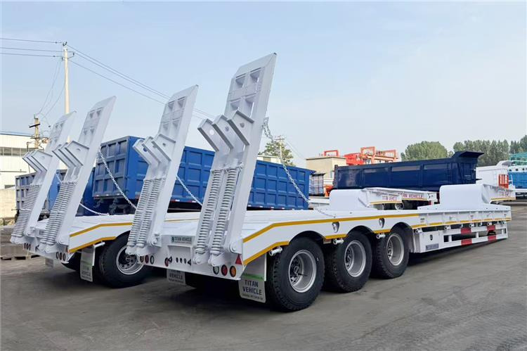 TITAN 60 Ton Low Bed Trailer for Sale In Tananiza - סמיטריילר עם מטען נמוך: תמונה 2 TITAN 60 Ton Low Bed Trailer for Sale In Tananiza - סמיטריילר עם מטען נמוך: תמונה 2
