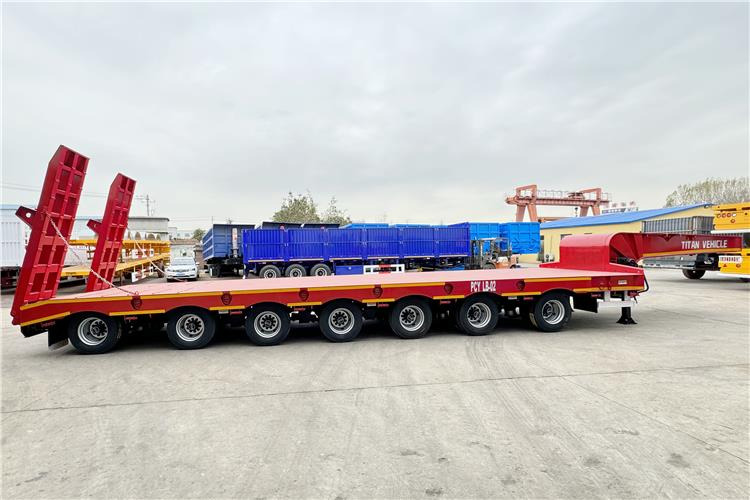 TITAN 7 Axle 120 Ton Lowbed Trailer for Sale In Saudi Arabia - סמיטריילר עם מטען נמוך: תמונה 4 TITAN 7 Axle 120 Ton Lowbed Trailer for Sale In Saudi Arabia - סמיטריילר עם מטען נמוך: תמונה 4