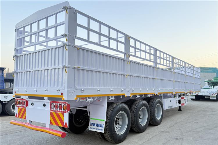TITAN 80 Ton Fence Cargo Trailer for Sale In Mali - סמיטריילר להובלת בעלי חיים: תמונה 1 TITAN 80 Ton Fence Cargo Trailer for Sale In Mali - סמיטריילר להובלת בעלי חיים: תמונה 1