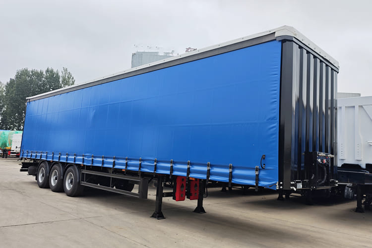 TITAN Curtainsider Trailer for Sale in Tanzania - סמיטריילר עם וילונות צד: תמונה 3 TITAN Curtainsider Trailer for Sale in Tanzania - סמיטריילר עם וילונות צד: תמונה 3