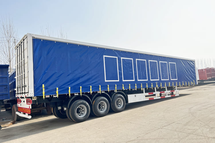 TITAN Curtainsider Trailer for Sale in Zambia - סמיטריילר עם וילונות צד: תמונה 1 TITAN Curtainsider Trailer for Sale in Zambia - סמיטריילר עם וילונות צד: תמונה 1