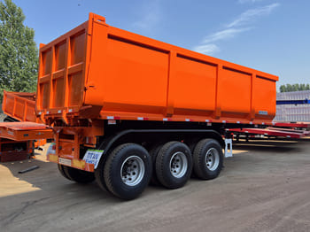 TITAN Dump Semi Truck Trailer for Sale in Ghana - סמיטריילר עם מזהיר: תמונה 1 TITAN Dump Semi Truck Trailer for Sale in Ghana - סמיטריילר עם מזהיר: תמונה 1