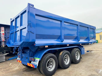 TITAN Heavy Duty Semi Dump Trailers for Sale in Congo - סמיטריילר עם מזהיר: תמונה 3 TITAN Heavy Duty Semi Dump Trailers for Sale in Congo - סמיטריילר עם מזהיר: תמונה 3