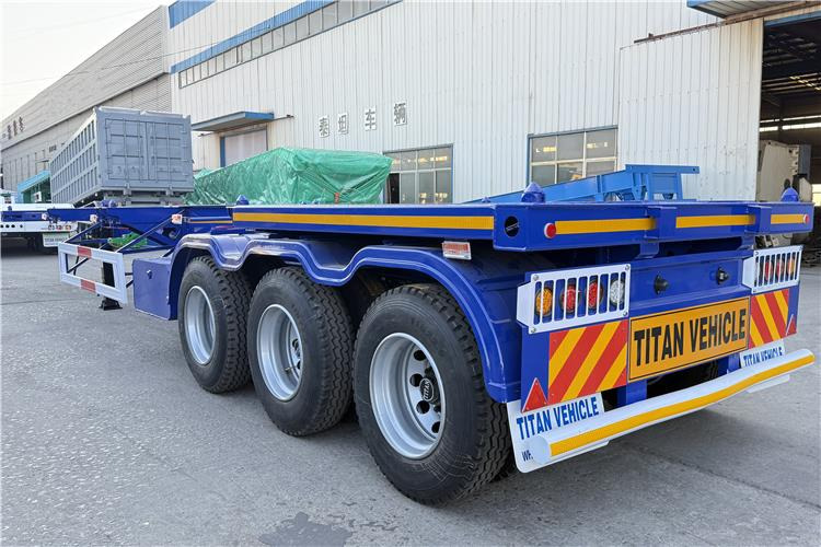 TITAN Sales Promotion 40 feet Container Trailer for Sale In Mexico - סמיטריילר שלדה: תמונה 3 TITAN Sales Promotion 40 feet Container Trailer for Sale In Mexico - סמיטריילר שלדה: תמונה 3