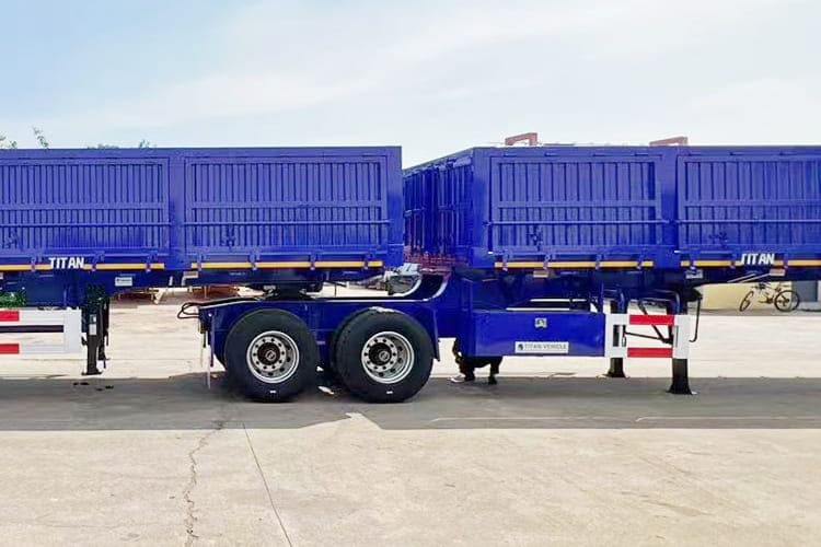 TITAN Superlink Side Tipper Trailer for Sale in Tanzania - סמיטריילר עם מזהיר: תמונה 2 TITAN Superlink Side Tipper Trailer for Sale in Tanzania - סמיטריילר עם מזהיר: תמונה 2