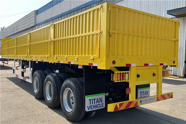 TITAN Triple Axle Trailer with Drop Side Trailer for Sale In Ghana - סמיטריילר צד נופל/ שטוח: תמונה 4 TITAN Triple Axle Trailer with Drop Side Trailer for Sale In Ghana - סמיטריילר צד נופל/ שטוח: תמונה 4