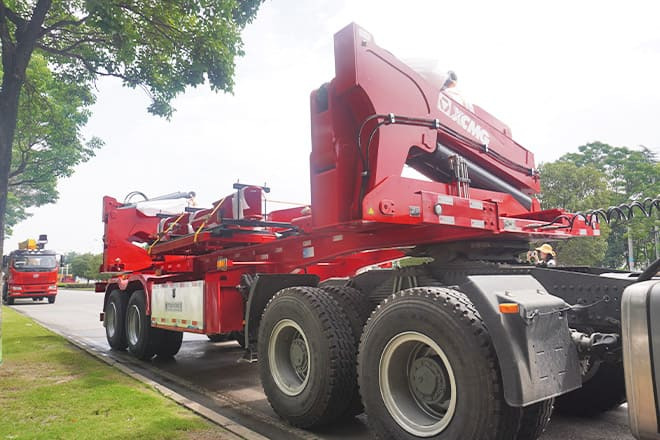 חָדָשׁ סמיטריילר מוביל מכולות/ החלפת גוף עבור הובלה של מכולות XCMG 2025 New Container Side Loader Trailer for Sale in Tanzania: תמונה 6 חָדָשׁ סמיטריילר מוביל מכולות/ החלפת גוף עבור הובלה של מכולות XCMG 2025 New Container Side Loader Trailer for Sale in Tanzania: תמונה 6