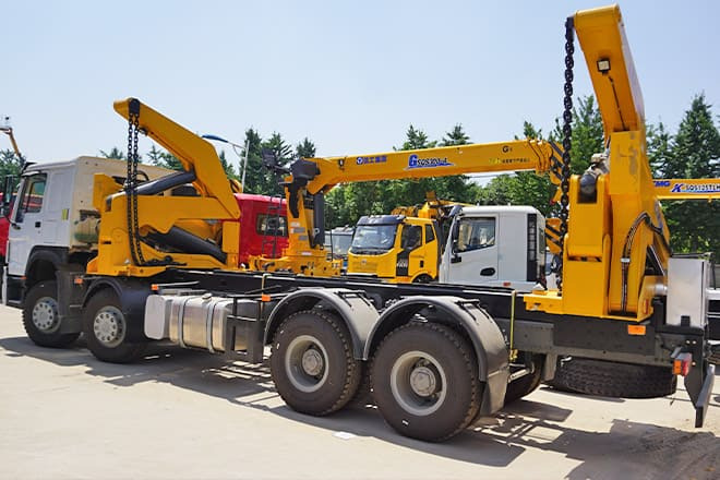 XCMG 20Ft Container Side Lift Truck for Sale in Guyana - מוביל מכולות/ משאית החלפת גוף: תמונה 1 XCMG 20Ft Container Side Lift Truck for Sale in Guyana - מוביל מכולות/ משאית החלפת גוף: תמונה 1