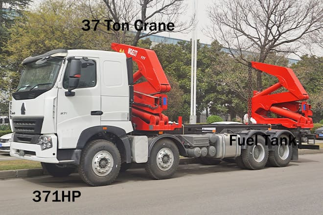 XCMG 37 Ton Side Loader Truck for Sale in Mexico - מוביל מכולות/ משאית החלפת גוף: תמונה 2 XCMG 37 Ton Side Loader Truck for Sale in Mexico - מוביל מכולות/ משאית החלפת גוף: תמונה 2