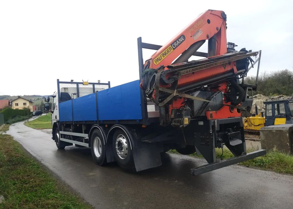 Renault Gama D 26.320 skrzynia hds palfinger PK15500 - משאית צד נופל/ שטוחה, משאית מנוף: תמונה 4 Renault Gama D 26.320 skrzynia hds palfinger PK15500 - משאית צד נופל/ שטוחה, משאית מנוף: תמונה 4