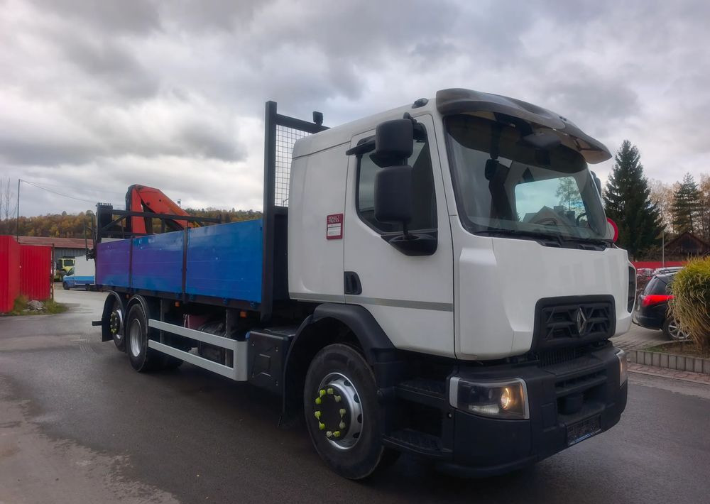 Renault Gama D 26.320 skrzynia hds palfinger PK15500 - משאית צד נופל/ שטוחה, משאית מנוף: תמונה 2 Renault Gama D 26.320 skrzynia hds palfinger PK15500 - משאית צד נופל/ שטוחה, משאית מנוף: תמונה 2