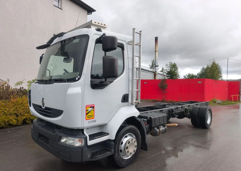 Renault Midlum 220.14 220.16 rama do zabudowy poduszka - משאית עם שלדת תא: תמונה 1 Renault Midlum 220.14 220.16 rama do zabudowy poduszka - משאית עם שלדת תא: תמונה 1