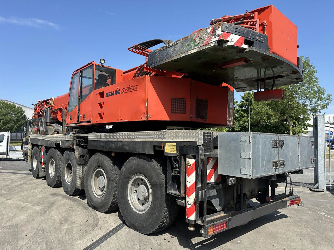 Terex Demag AC 120 - עגורן נייד: תמונה 3 Terex Demag AC 120 - עגורן נייד: תמונה 3