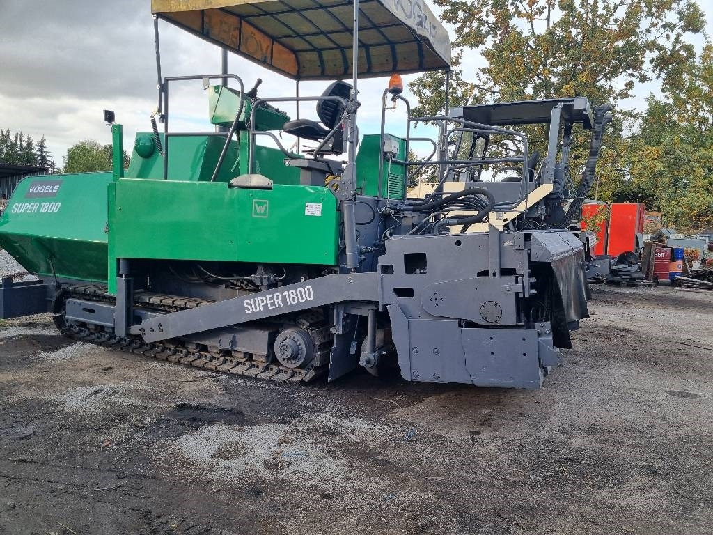 Vögele super 1800 - מרצף אספלט: תמונה 2 Vögele super 1800 - מרצף אספלט: תמונה 2