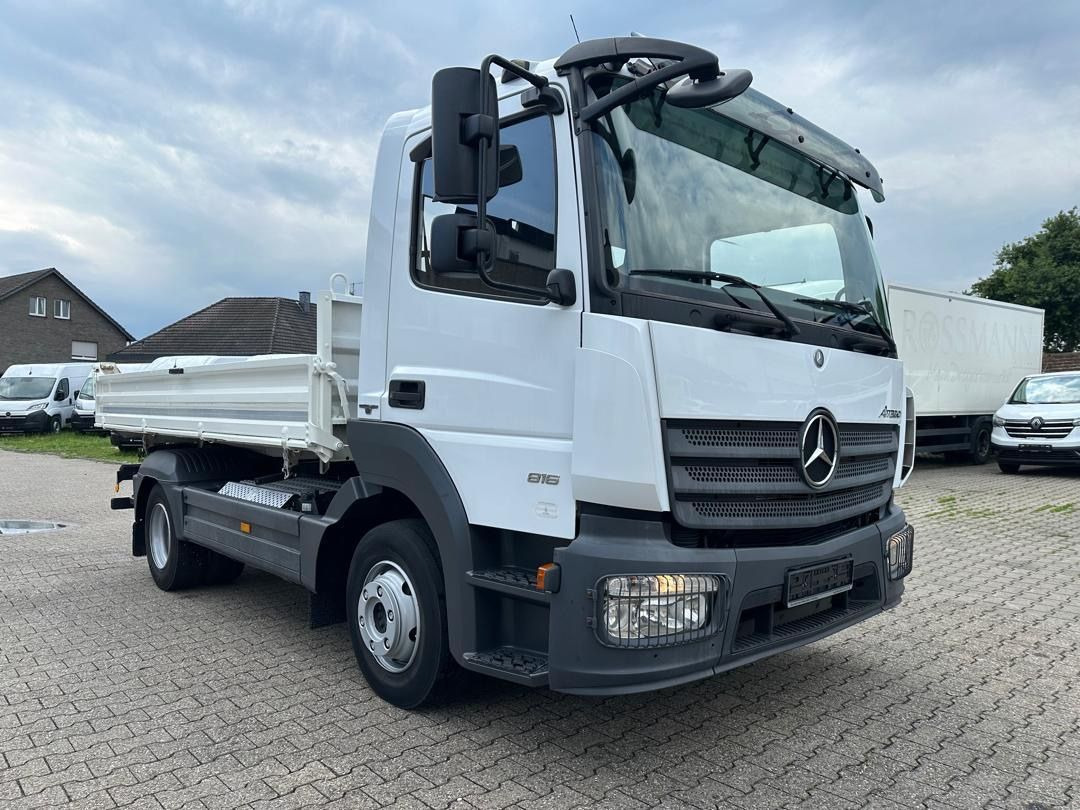Mercedes-Benz Atego 818 Dreiseitenkipp Vermietung möglich - מזהיר, משאית מנוף: תמונה 3 Mercedes-Benz Atego 818 Dreiseitenkipp Vermietung möglich - מזהיר, משאית מנוף: תמונה 3