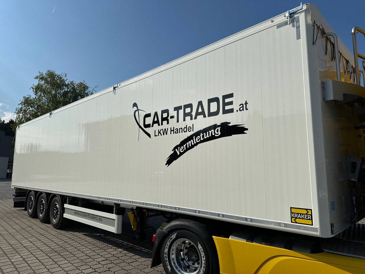 Kraker CF-200ZL Lift 92m³ Müllplane - סמיטריילר עם רצפת הליכה: תמונה 2 Kraker CF-200ZL Lift 92m³ Müllplane - סמיטריילר עם רצפת הליכה: תמונה 2