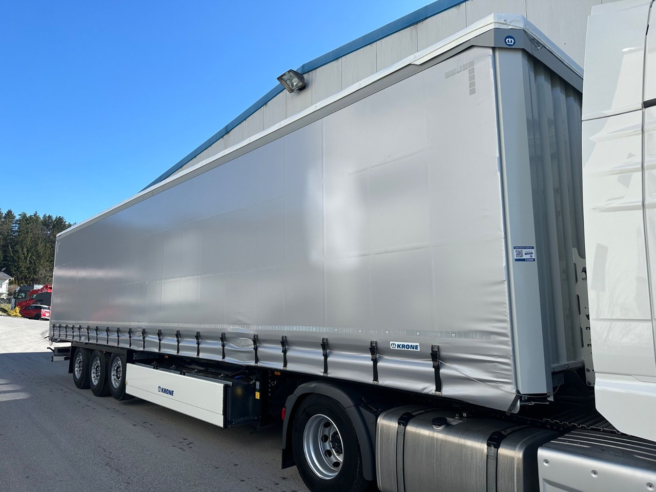Krone SDP27 Lift/Pal-Kast/Alulatten Krone SDP27 Lift/Pal-Kast/Alulatten 5STK - סמיטריילר עם וילונות צד: תמונה 2 Krone SDP27 Lift/Pal-Kast/Alulatten Krone SDP27 Lift/Pal-Kast/Alulatten 5STK - סמיטריילר עם וילונות צד: תמונה 2