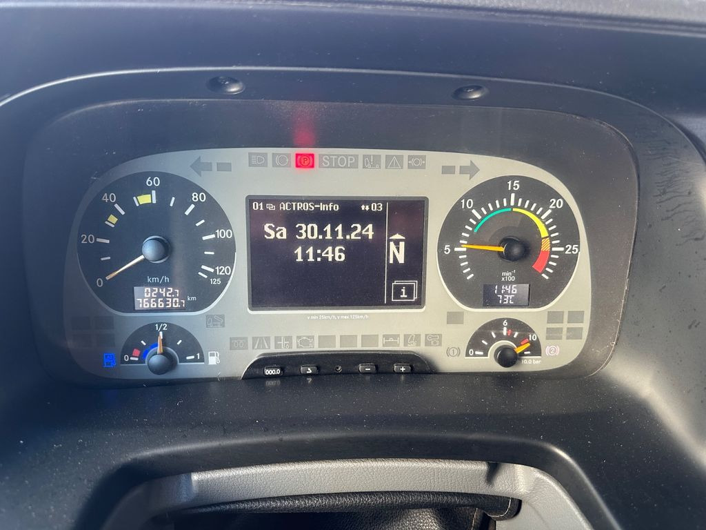 משאית הרמת וו Mercedes-Benz Actros 2744 EEV 3 Pedale Retarder 20T Hacken: תמונה 9