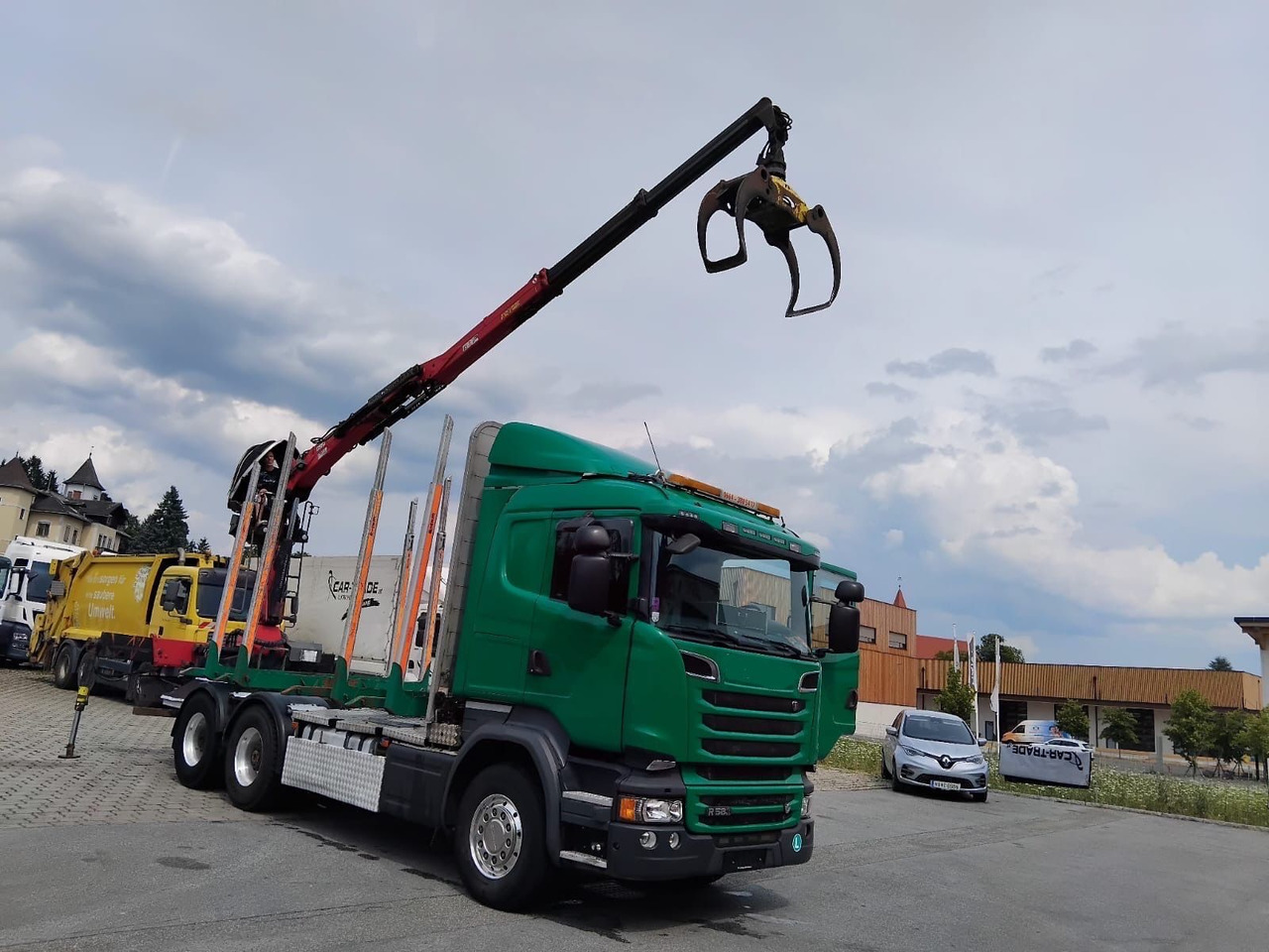 Scania R 580 V8 Penz Kran 2x Telespok - משאית עץ, משאית מנוף: תמונה 5 Scania R 580 V8 Penz Kran 2x Telespok - משאית עץ, משאית מנוף: תמונה 5