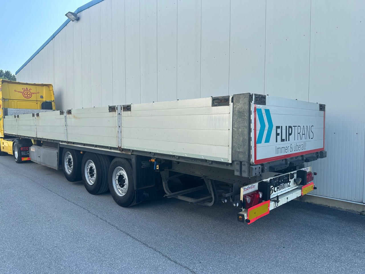 Schmitz Cargobull SCB 24 Bordwand 800 Lift Pal-Kast - סמיטריילר צד נופל/ שטוח: תמונה 4 Schmitz Cargobull SCB 24 Bordwand 800 Lift Pal-Kast - סמיטריילר צד נופל/ שטוח: תמונה 4