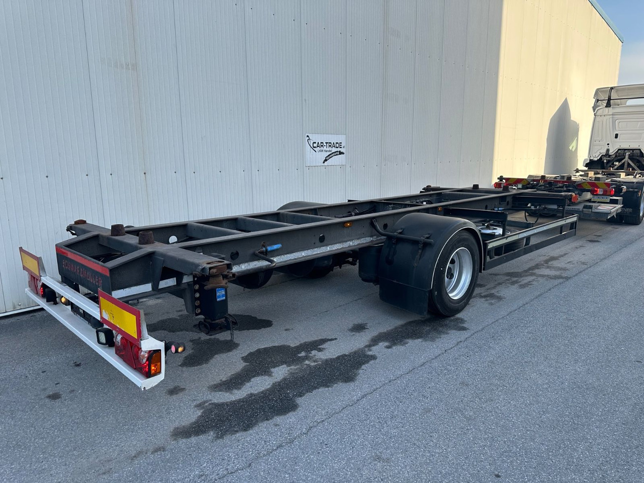 Schwarzmüller S1 11Tonnen - קרון נגרר מוביל מכולות/ החלפת גוף: תמונה 3 Schwarzmüller S1 11Tonnen - קרון נגרר מוביל מכולות/ החלפת גוף: תמונה 3