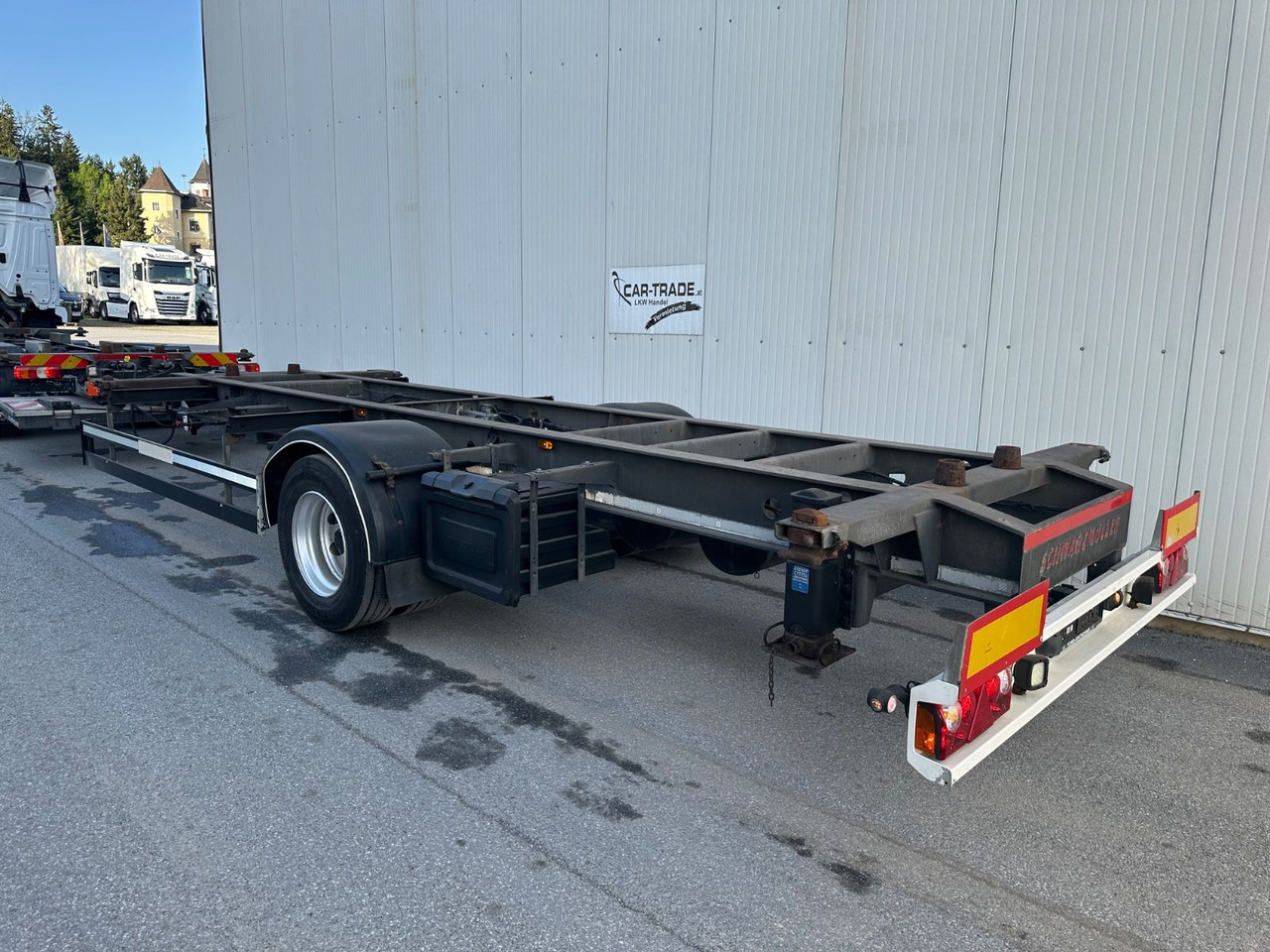 Schwarzmüller S1 11Tonnen - קרון נגרר מוביל מכולות/ החלפת גוף: תמונה 4 Schwarzmüller S1 11Tonnen - קרון נגרר מוביל מכולות/ החלפת גוף: תמונה 4