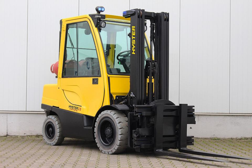 HYSTER H3.5FT Gas Drehgerät Triplex UVV - מלגזת LPG: תמונה 2 HYSTER H3.5FT Gas Drehgerät Triplex UVV - מלגזת LPG: תמונה 2