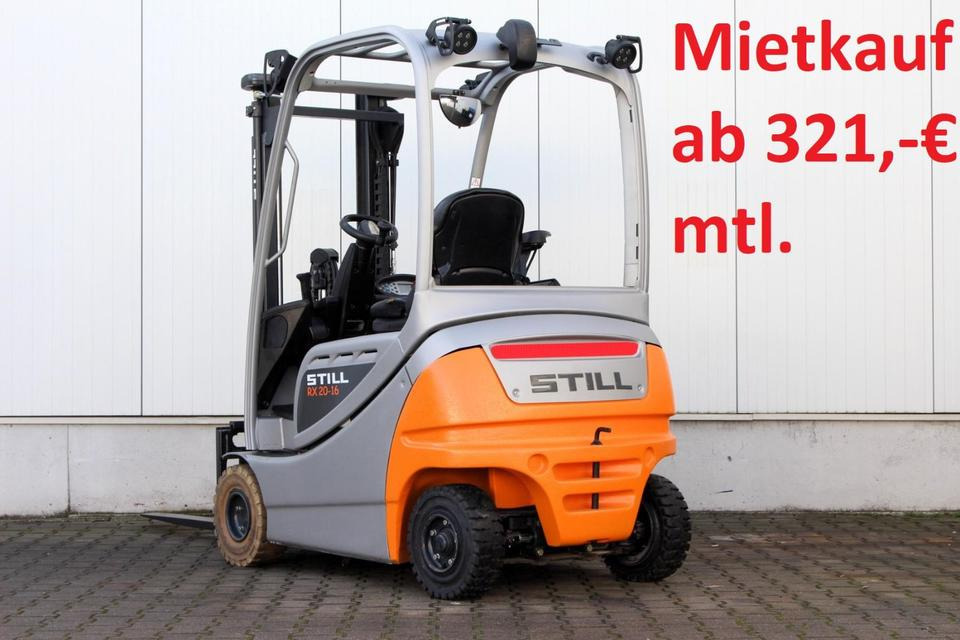 STILL RX20-16P - 2017 - 1600kg - מלגזה חשמלית: תמונה 1 STILL RX20-16P - 2017 - 1600kg - מלגזה חשמלית: תמונה 1