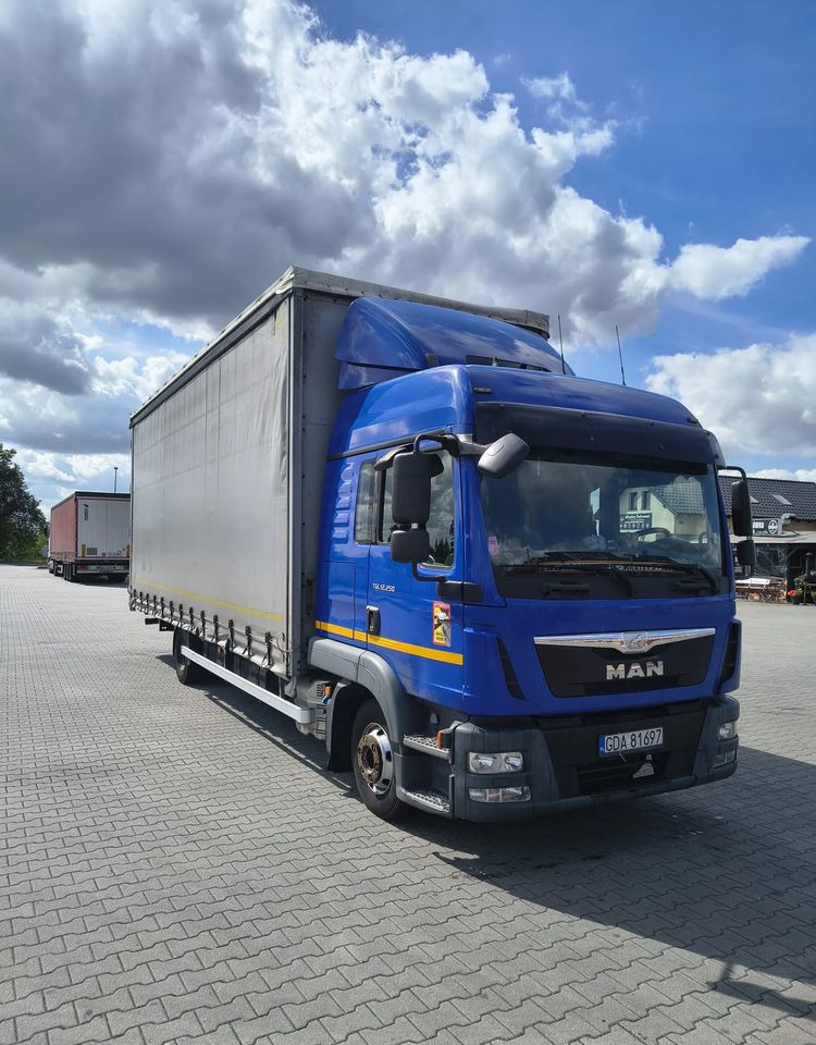 MAN TGL 12.250 - משאית וילונות צד: תמונה 3 MAN TGL 12.250 - משאית וילונות צד: תמונה 3