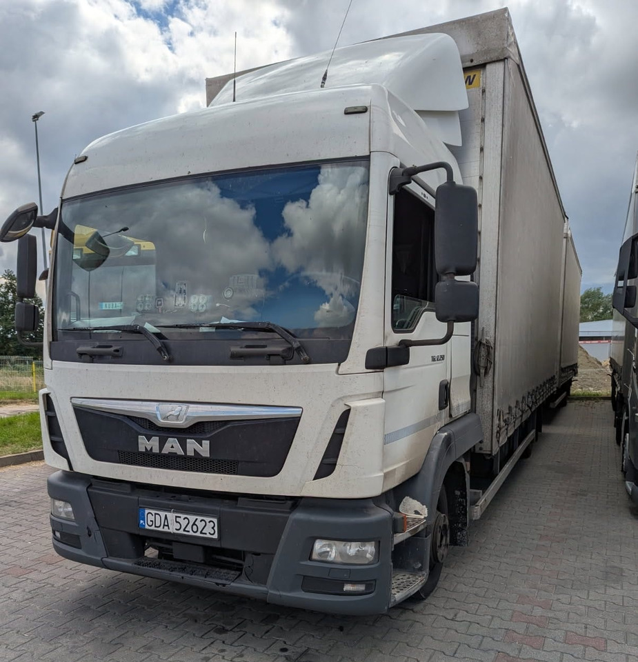 MAN TGL - משאית וילונות צד: תמונה 2 MAN TGL - משאית וילונות צד: תמונה 2
