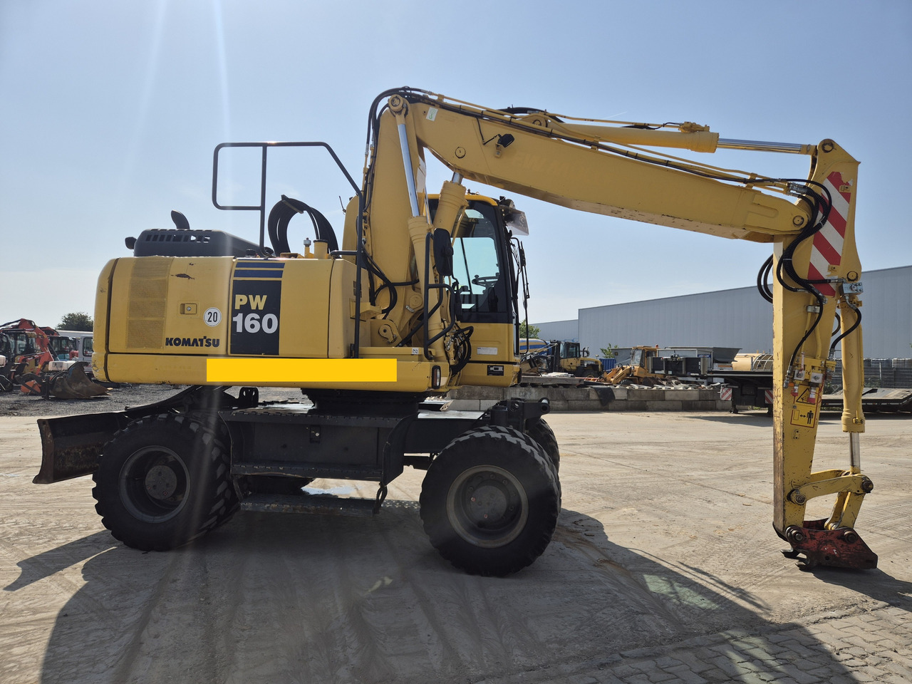 KOMATSU PW 160 - 8 - מחפר גלגלים: תמונה 4 KOMATSU PW 160 - 8 - מחפר גלגלים: תמונה 4
