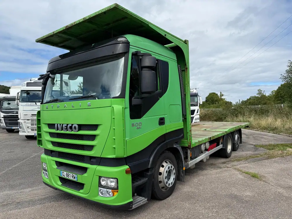 Iveco Stralis AS260S50Y/FS *500 CV*INTARDER - משאית צד נופל/ שטוחה: תמונה 1 Iveco Stralis AS260S50Y/FS *500 CV*INTARDER - משאית צד נופל/ שטוחה: תמונה 1