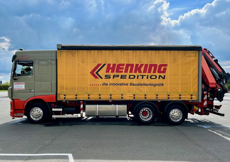 DAF DAF XF 460 FAN + PALFINGER + 16mtr + Lenkachse + EURO 6 - משאית וילונות צד, משאית מנוף: תמונה 3 DAF DAF XF 460 FAN + PALFINGER + 16mtr + Lenkachse + EURO 6 - משאית וילונות צד, משאית מנוף: תמונה 3