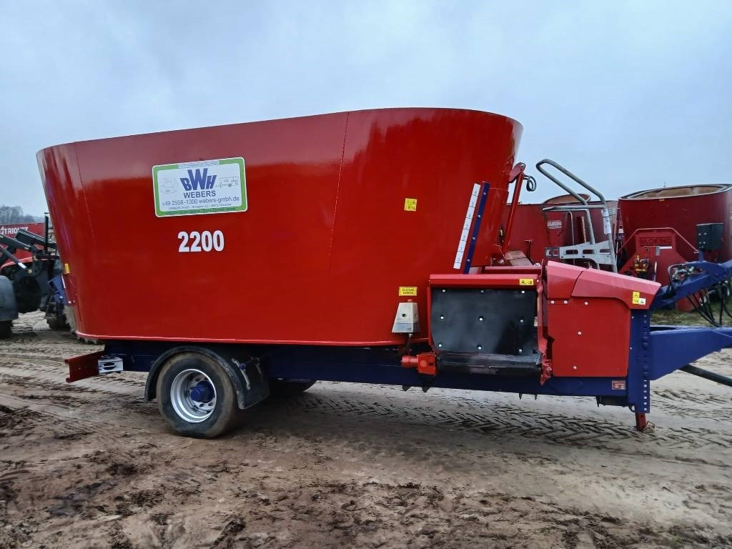 BvL BWH Webers - עגלת מערבל מספוא: תמונה 2 BvL BWH Webers - עגלת מערבל מספוא: תמונה 2
